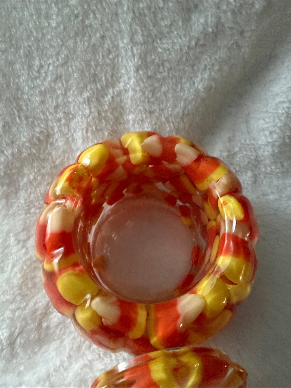 Handmade Resin Skittles or Candy Corn Pumpkin Storage Jar(pick 1) - Picture 6 of 6